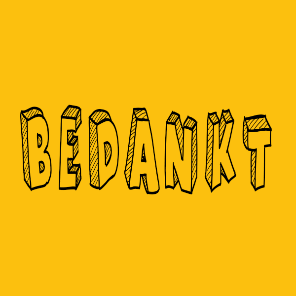 Bedankt